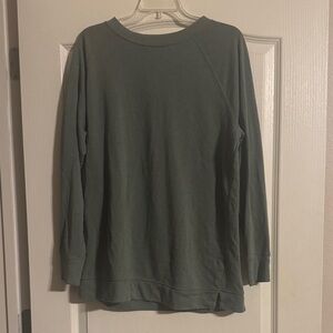 Old Navy Forest Green Long Sleeve Top